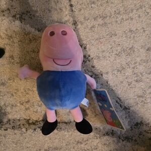 Peppa Pig Stuffed Animal - Pink and Blue